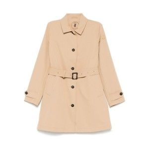 Save The Duck Beige Tailored Jacket With Belted Waist - NWT